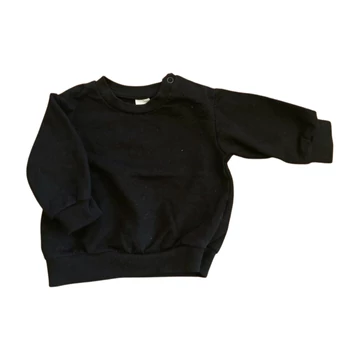 H&M fekete baba pulóver (méret: 62)