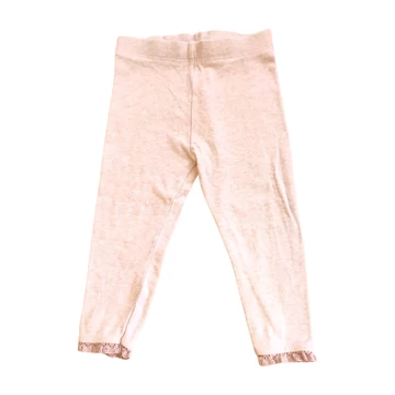 Next szürke csipkés aljú baba leggings (méret: 86)