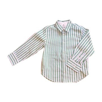 H&M fehér csíkos kisfiú hosszú ujjú ing (méret: 92)