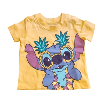 Primark sárga Stich mintás baba póló (méret: 62)