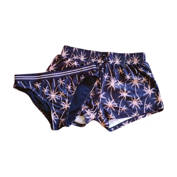 Shiwi fekete mintás lány strand short és fürdő alsó (méret: 152)