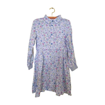 NKD világoskék virágos kislány ruha