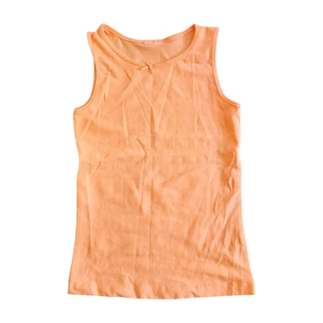 Narancs színű kislány trikó