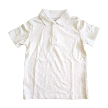 H&M fehér galléros kisfiú póló (méret: 110/116)