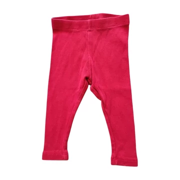 Primark bordó bordázott baba leggings (méret: 74)