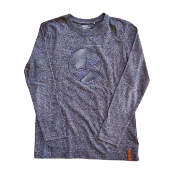 Yigga sötétkék fiú hosszú ujjú felső