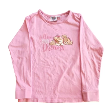 Nickelodeon rózsaszín Mancs Őrjárat mintás kislány hosszú ujjú felső