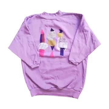 Repose lila lány hosszított pulóver (méret: 128/134)