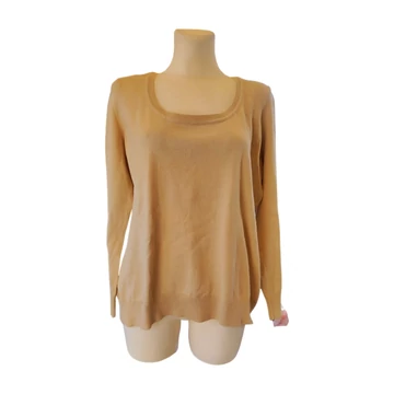 Tesini bézs színű vékony női pulóver