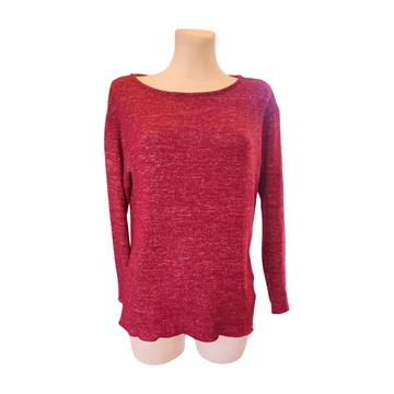 Clockhouse bordó női pulóver 