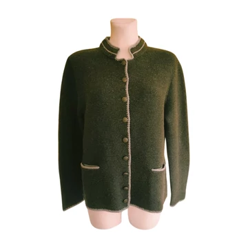 Schneiders sötétzöld női gyapjú kardigán (méret: 44/L)