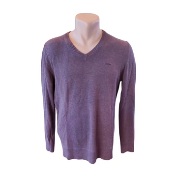 S&#039;Oliver sötétkék férfi pulóver