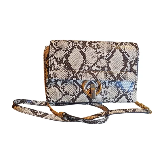 Mango hüllőmintás női táska