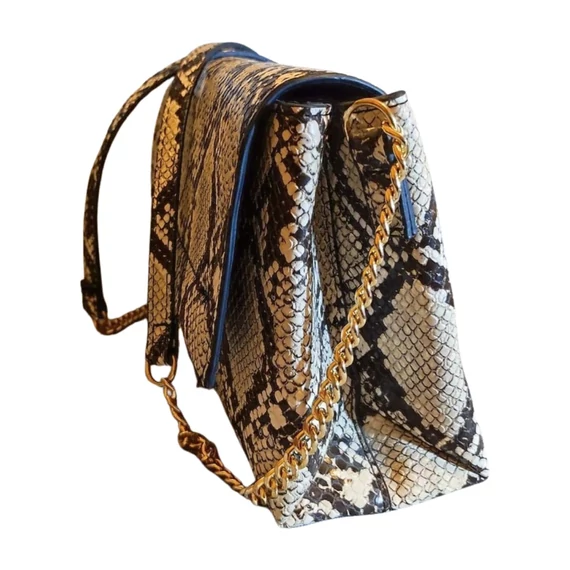 Mango hüllőmintás női táska