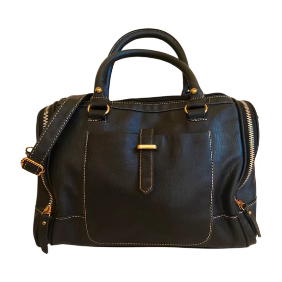 Fekete több zsebes táska