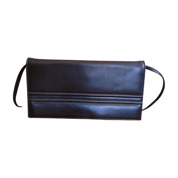 Fekete elegáns női kisméretű válltáska 