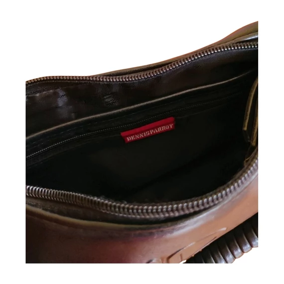 Dennis Parrot fekete női kézitáska