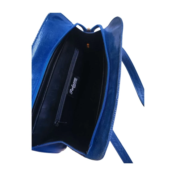 Palazzo kék fényes női táska