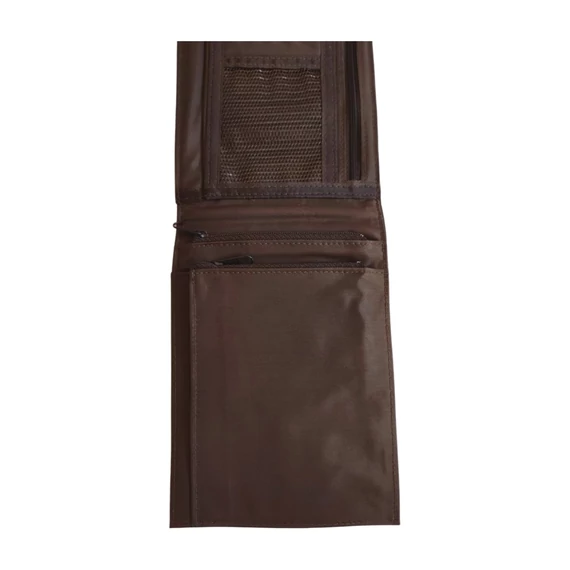 Sötét szürke vállon hordható irattartó