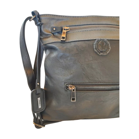 Rieker sötét szürke női válltáska