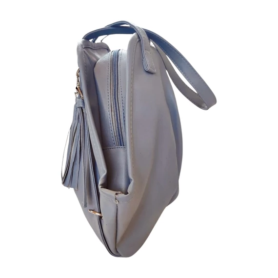 Világoskék női válltáska