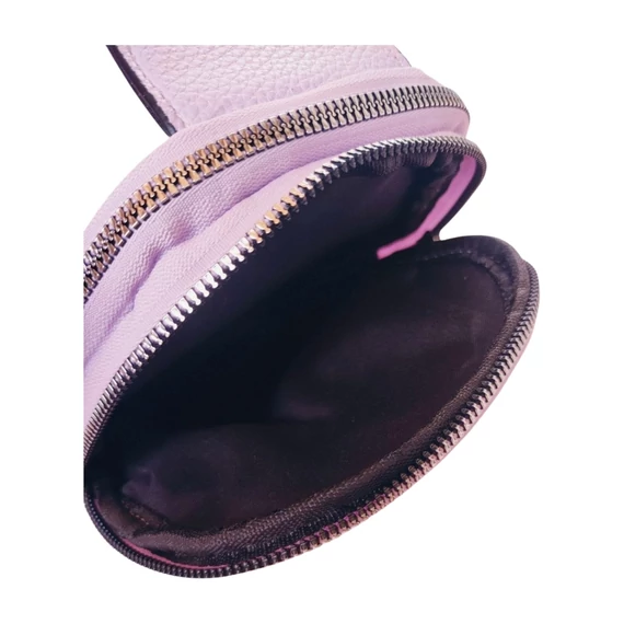Lila kisméretű crossbody táska