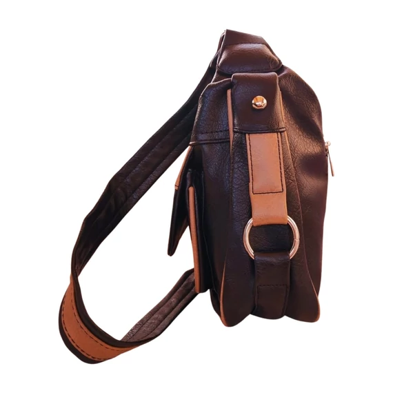 Lihao sötét szürke női válltáska