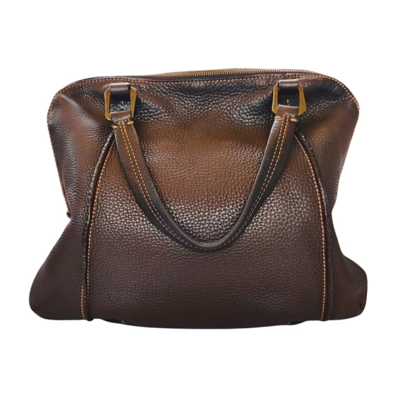 Francesco Biasia barna bőrtáska