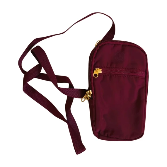 Tchibo lila kisméretű crossbody táska