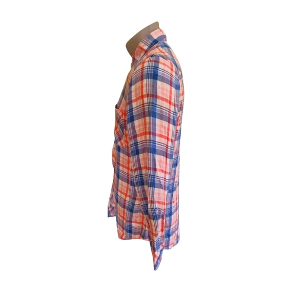 Gap rózsaszín és kék kockás férfi ing (méret: S)