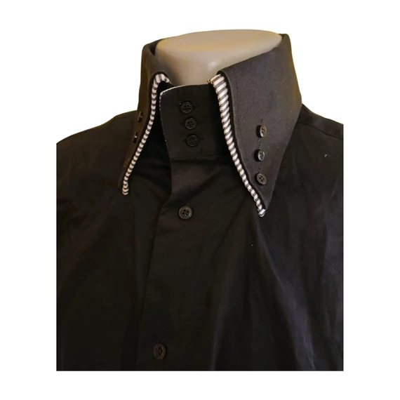 Corrigianti fekete férfi ing (méret: XL)