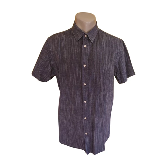 Livergy sötétkék rövid ujjú férfi ing