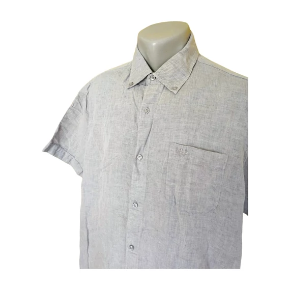 Franco Bettoni szürke rövid ujjú férfi ing