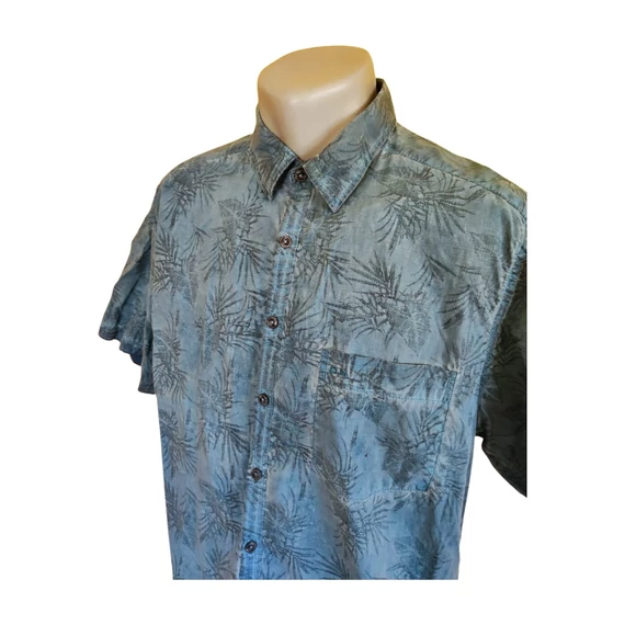 Tantum O.N. szürke mintás rövid ujjú férfi ing