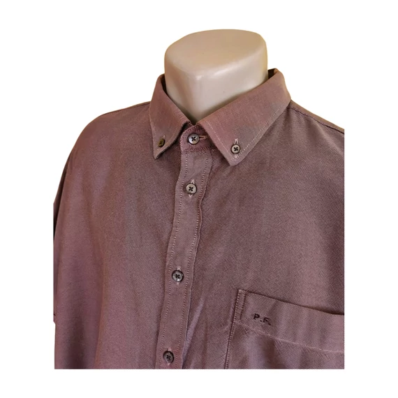 Szürke rövid ujjú férfi ing