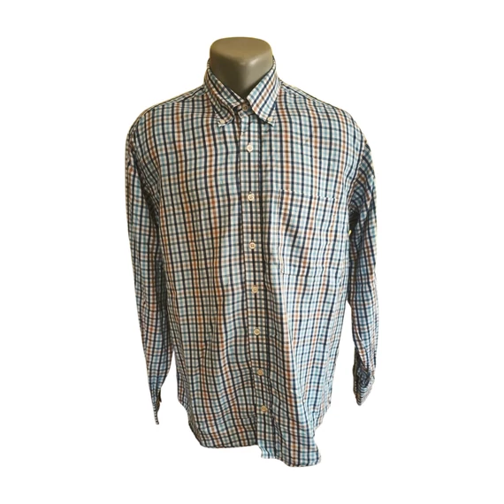 Gilberto kék kockás férfi ing