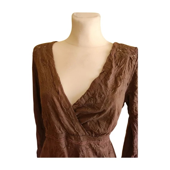 Takko barna színű női felső