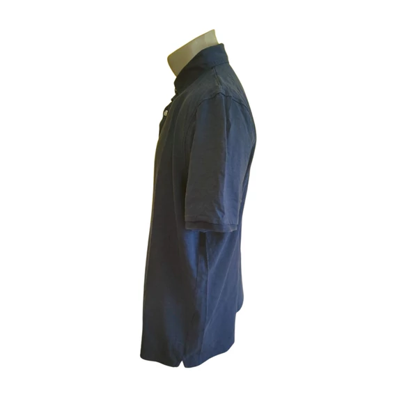 Vögele sötétkék galléros férfi póló (méret: XL)