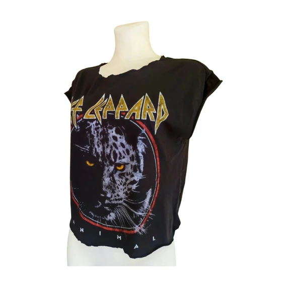 Def Leppard fekete női felső (méret: M)