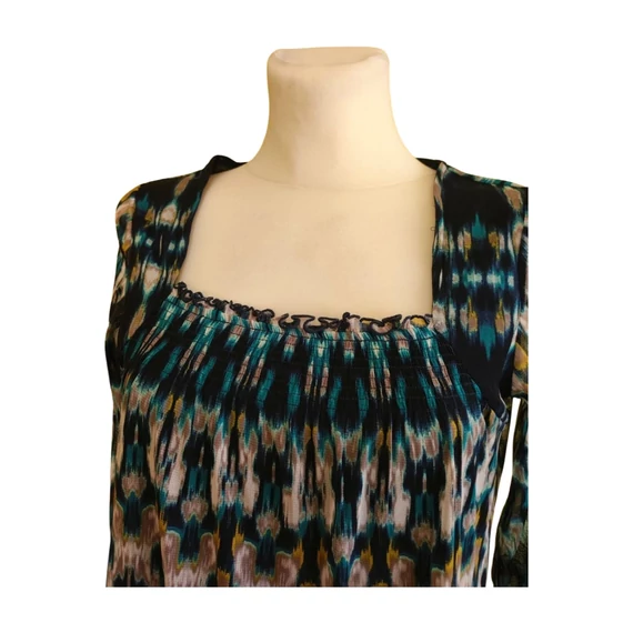 Tom Tailor sötétkék mintás női tunika