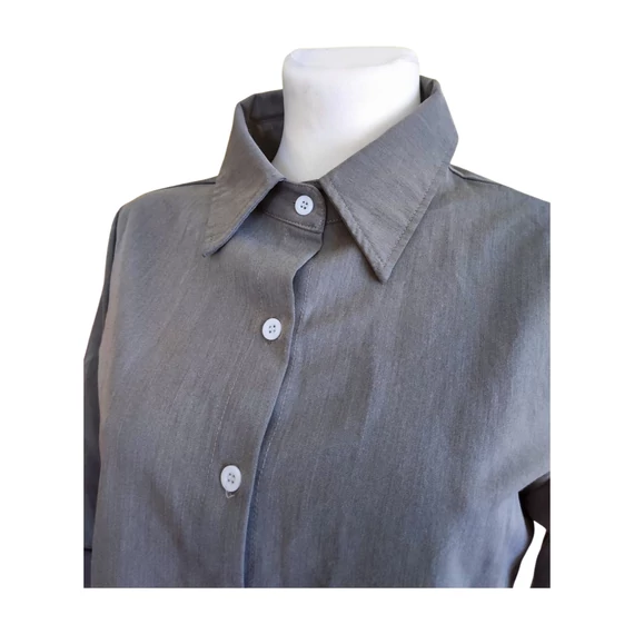 Shein szürke női blúz