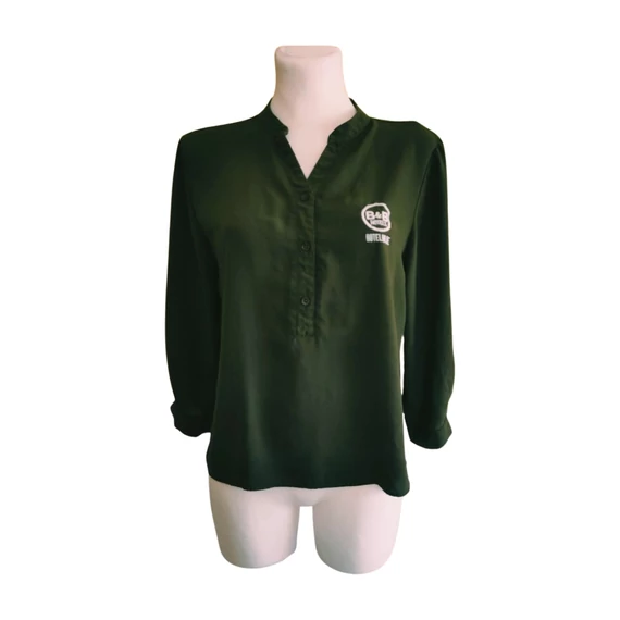 Taali sötétzöld női blúz 