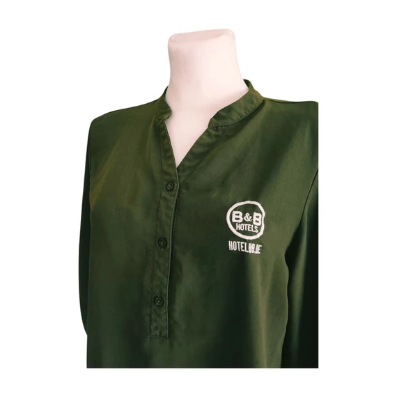 Taali sötétzöld női blúz 