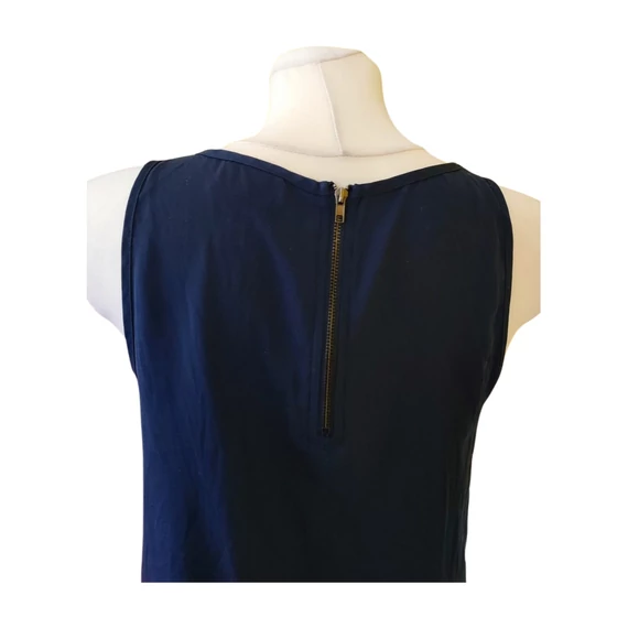 Vero Moda sötétkék elegáns ujjatlan női felső 