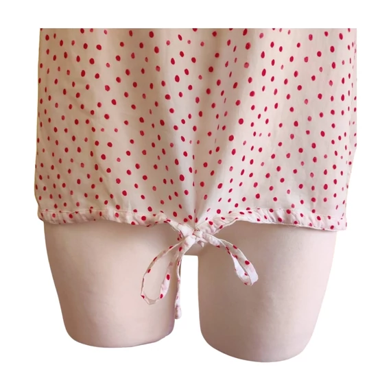 Tom Tailor fehér pöttyös női felső