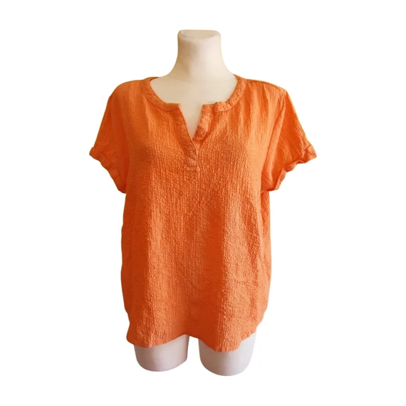 Laura Torelli narancs színű női felső