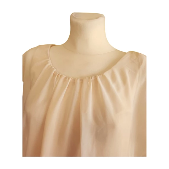 Tört fehér női blúz