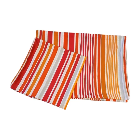 NKD narancs színű csíkos felnőtt ágynemű