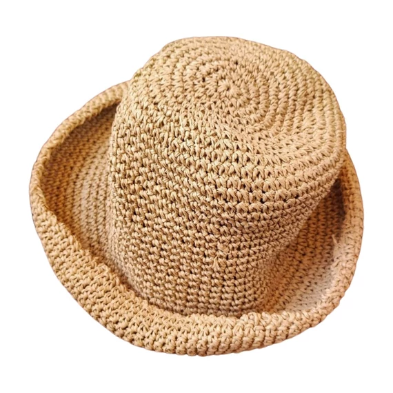 H&M bézs női horgolt nyári kalap