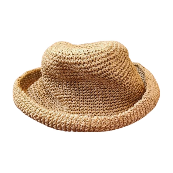 H&M bézs női horgolt nyári kalap